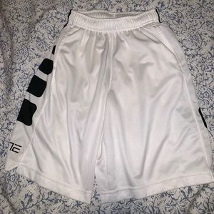 White Nike Athletic Shorts